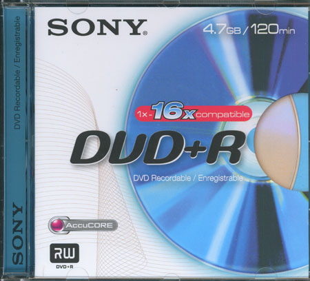 Sony DVD+R 16x