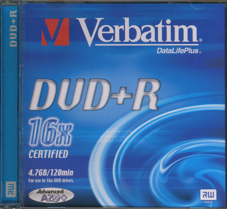 Verbatim DVD+R 16x